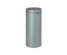Brabantia - 115424 - Poubelle Touch Bin Unie New, 30 L - Vert Menthe