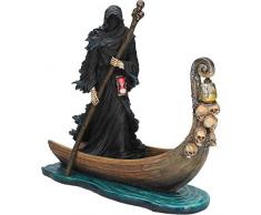 Nemesis Now Figurine Charon Ferryman of The Underworld Marron 29 cm Taille 33 cm
