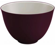 Platex 90080025426 Saladier en MÃ©lamine Vestah Chocolat / Gris DiamÃ¨tre: 25 cm