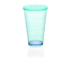 Tescoma Mydrink Tasse avec Couvercle, Plastique, Multicolore, 10.19Â x 10.1Â x 16.2Â cm