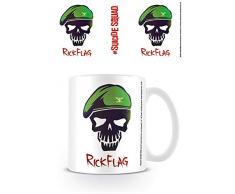 DC Comics MG23878 Suicide Squad (Rick Flag Skull) Mug, Céramique, Multicolore, 11oz/315ml