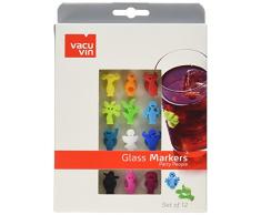 Vacu Vin 1886060 Figurines Party People Pour marquer les verres de vos invitÃ©s