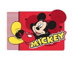 Trudeau 6022600 Set de Table Mickey Mad About, MÃ©lamine, Multicolore, 20x15x5 cm
