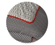 Bleu CÃ¢lin Couette Couvre-Lit 1 Personne Microfibre ImprimÃ©e, Noir AstrÃ©e / Eliane EbÃ¨ne, 140x200 cm, RMI EASEL