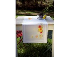 Kit chemin de table Tournesols et coquelicots
