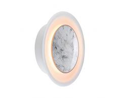 Paulmann 79700 Neordic Applique Tiril LED 6,5W, Blanc mat/Cuivre, 230V, MÃ©tal/Synthetique