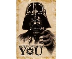 Star Wars PP33491 (Your Empire Needs You) Maxi Poster, Bois Dense, Multicolore, 61 x 91,5 cm
