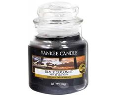 Yankee Candle bougie petite jarre, « Noix de coco noire »