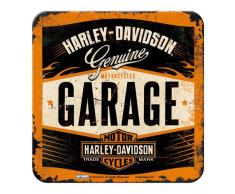 Nostalgic-Art 46142 Harley-Davidson Garage, Dessous de Verre