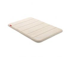 TATAY 5513001 Tapis DE Bain 40X60 CM Blanc, Microfibre de Polyester/PolyurÃ©thane/Caoutchouc, 40 x 2 x 60 cm