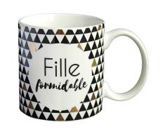 LA CARTERIE Mug cadeau Ã message Fille formidable