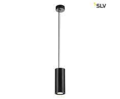 SLV Suspension LED SUPROS 700lm | Plafonnier LED Variable, Suspension pour Salon, Bar, Salle Ã Manger| Suspension au Design Cylindrique Exclusif (Aluminium, LED IntÃ©rieure, 3000K, EEC E-A++, Noir)