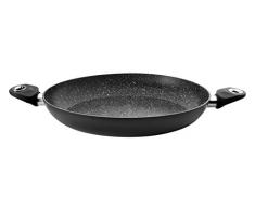 Ibili 440930 Plat à Paella Natura Fonte Noir 30 cm