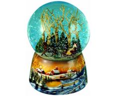 Spieluhrenwelt 46071 Boule à Neige Un Voyage en traineau