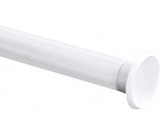 Gelco JB1352002 Barre de Douche TÃ©lescopique Ã Ventouses Aluminium Blanc 79 x 4,7 x 4,5 cm