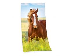 Herding Young Collection Serviette de bain, Cheval, 150 x 75 cm, Coton, Multicolore