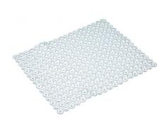 Kitchen Craft KCSMATCIR Tapis dEvier, Caoutchouc, Transparent, 9 x 12 x 16 cm