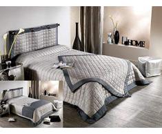 Linder 0679/25/947/150 Shangrila Plaid Ouatiné Polyester Beige/Sable 150 x 150 cm