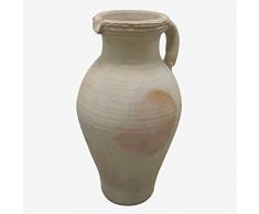 Better & Best 50 Cm Carafe en argile artisanale en forme dâamphore 26 x 26 x 53 cm
