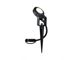 Paulmann 93934 Outdoor Plug&Shine Spot Sting LED, IP67, 520lm, 3000K, 6W, 24V, Anthracite, Alu