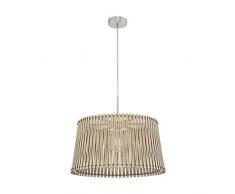 Eglo SENDERO Suspension en acier 60 W Nickel mat