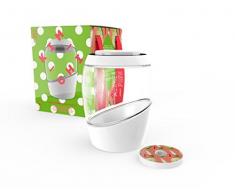 Mortier Pilon Kimchi Special Edition Pot de Fermentation, Blanc, 2Â Litre