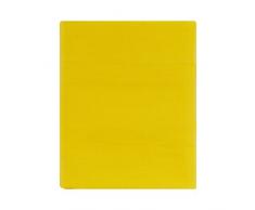 Essix - Drap Plat Cottage Lin Bouton dor 265 x 300 cm