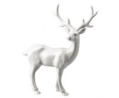 Hutschenreuther 02468-800001-24624 Figurine Cerf Grand Porcelaine Blanc 25,5 x 12,5 x 30 cm