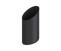 Cooee Design Vase Céramique Noir L : 13 l : 7 h : 22 cm