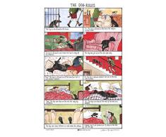 Samuel Lamont The Dog Rules Torchon en Coton