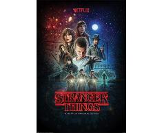 Pyramid International Stranger Things One Sheet, Non stratifié, Poster Seul, 91, 5x61cm