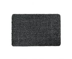 Je Cherche une IdÃ©e DI8666 Tapis Ultra Absorbant, Coton + Polyester, Noir, 60 x 40 x 0,5 cm