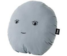 Paparajote Factory 180802 Coussin Motif Rond Paloma Coton/Polyester Gris 40 x 40 x 14 cm