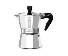 Bialetti 5092 Machine à Expresso pour 3 Tasses, Aluminium, Argent, 30 x 20 x 15 cm