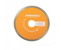 Silverline 918528 Disque diamant à tronçonner le carrelage 200 x 25,4 mm