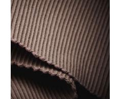 Linum UNI Chemin de Table, Coton, Taupe, 45 x 150 cm