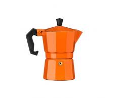 Premier Housewares 0602461 CafetiÃ¨re Italienne 3 Tasse en Aluminium Orange
