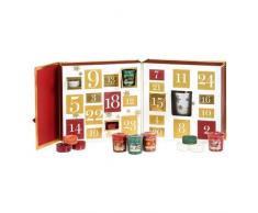 Yankee Candle Calendrier de lAvent Livre de Noël, Rouge