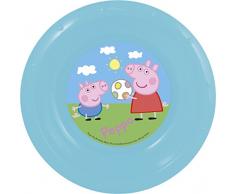 IDELICE EN009 132A Bol Peppa Pig, Plastique, Multicolore, 17 x 11 x 3,5 cm