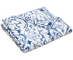 Designers Guild Housse de Couette, Satin de Coton, Indigo, 200x200 cm