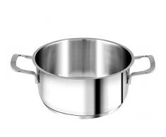 H&H Elodie Faitout avec Fond à Induction, Acier INOX, 16 cm