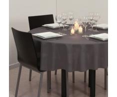 Vent du sud 160PRMOGTU MOGADOR Nappe Ronde Polyester Turquoise 160 x 160 cm