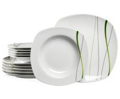 Ritzenhoff & Breker 596489 Grace Service de table 12 piÃ¨ces