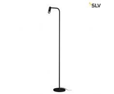 SLV KARPO FL Lampadaire dintÃ©rieur Ã LED en aluminium Noir 3000 K 6,5 W