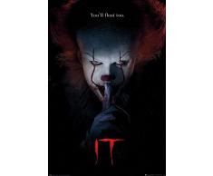 IT (Pennywise Hush) Maxi Poster, Multicolore, 61 x 91,5 cm