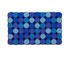 Grund Tapis de Bain 100Â % polyacrylique, Ultra Doux, antidÃ©rapant, certifiÃ© Ãko-tex, Fantaisie, AGARTHI - Blau-tÃ¼rkis, 70 x 120 cm