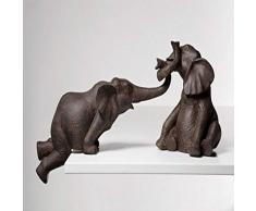 Kare Lot de 2 Figurines dÃ©coratives ÃlÃ©phants de Cirque