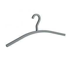 Wenko 64109100 Cubido Cintre Plastique Anthracite 46,0 x 19,5 x 1,5 cm