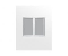 Soleil docre Dolly Paire de Brise Bise, Polyester, Gris, 70x90 cm