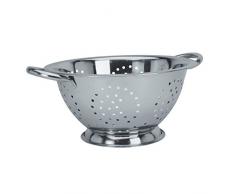 Equinox 146118 Passoire, Acier Inoxydable, Blanc, 24,3 x 2,5 x 2 cm